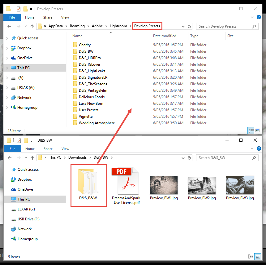 How to Install Your Lightroom Presets