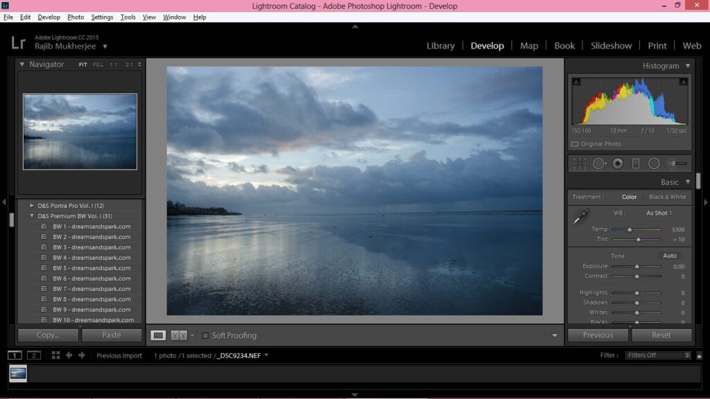 How to achieve a high contrast black and white effect for your landscape images