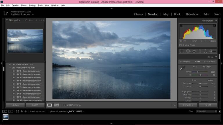 How to achieve a high contrast black and white effect for your landscape images
