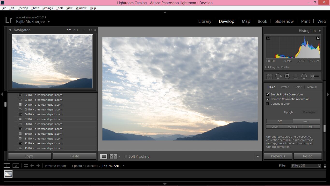 How to give your landscape images a purple contrasty effect – photo 2