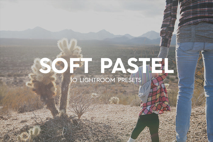 10 Soft Pastel Lightroom Presets: product cover