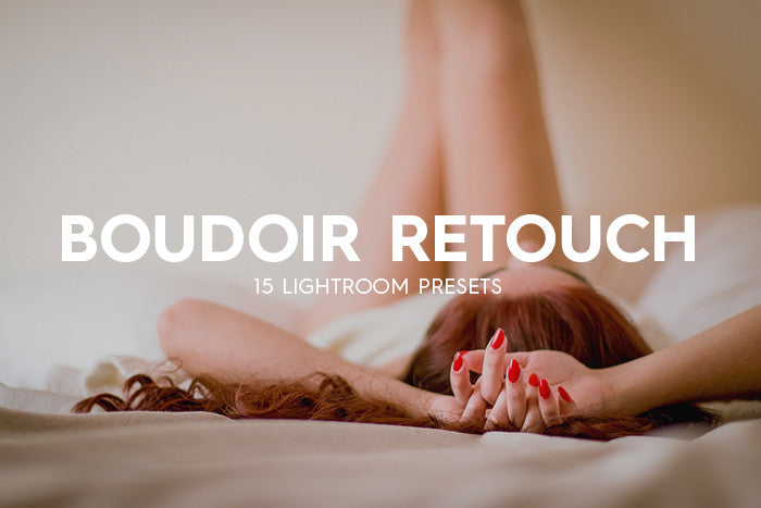 Sensual Boudoir Lightroom Presets: Set of 15: product cover