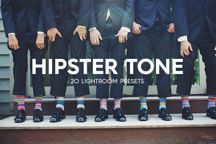 20 Hipster Tone Lightroom Presets: product cover